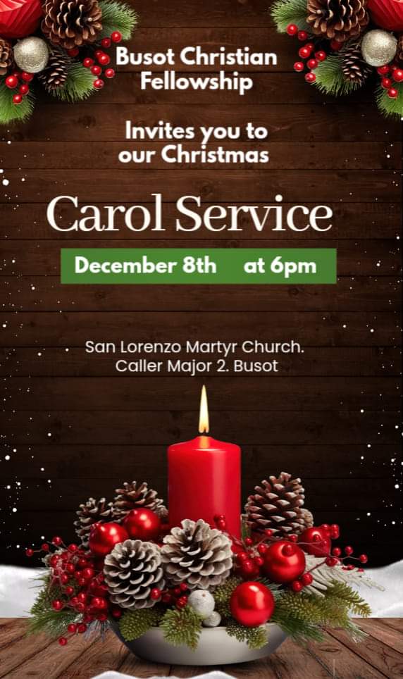 Busot Christian Fellowship Carol Service