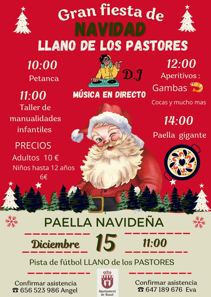 Estás invitado a nuestro Evento Navideño