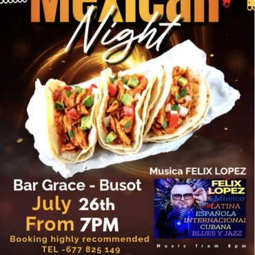 Bar Grace Mexican Night