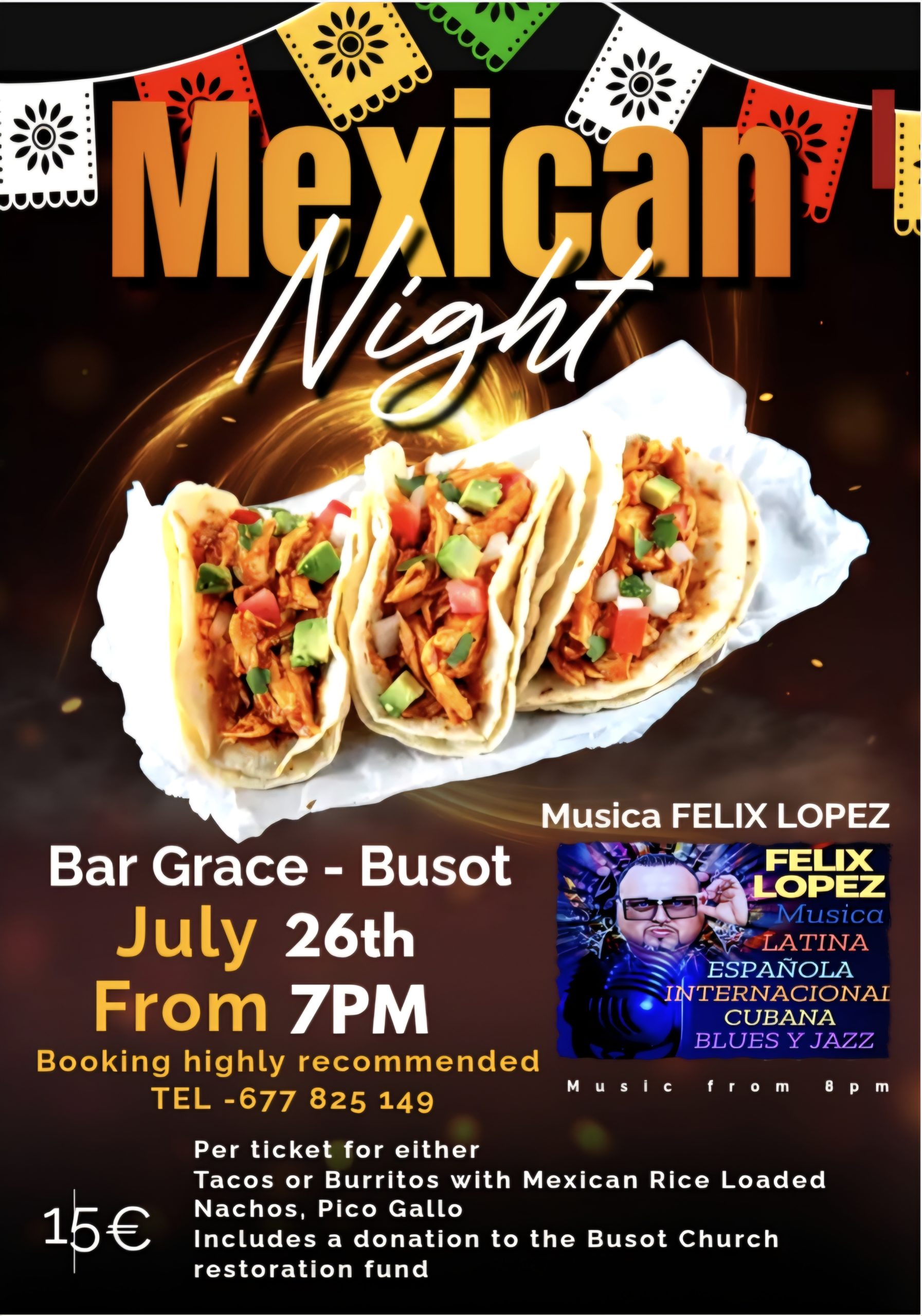 Bar Grace Mexican Night