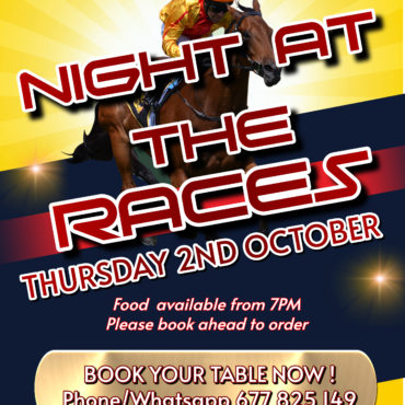 Bar Grace Busot Race Night