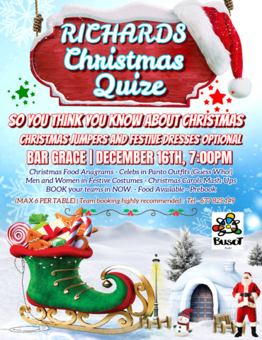 Christmas Quiz Bar Grace Busot